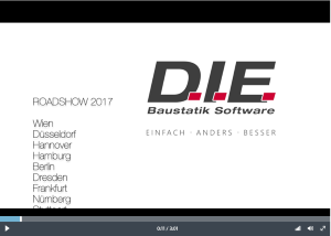 Baustatik Roadshow 2017 Nachlese