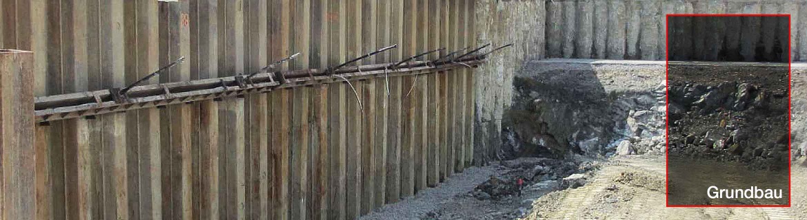 Grundbau mit der Baustatik